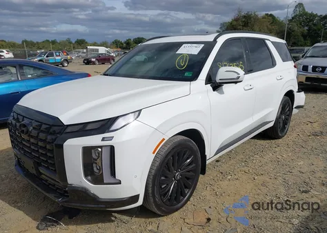 2024 Hyundai Palisade Calligraphy Night Edition из США, поврежденный, VIN KM8R7DGEXRU781512